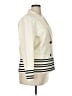 J.Crew Stripes Ivory Blazer Size XL - photo 4