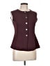 H&M Burgundy Sleeveless Blouse Size L - photo 1