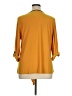 Notations Yellow 3/4 Sleeve Blouse Size 1X - photo 2
