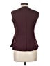 H&M Burgundy Sleeveless Blouse Size L - photo 2