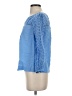 J.Crew Blue 3/4 Sleeve Blouse Size 2 (petite) - photo 5