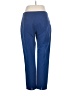 Piazza Sempione Solid Blue Active Pants Size 50 - photo 2