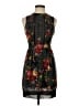 Astr 100% Polyester Print Black Cocktail Dress Size XS - photo 1