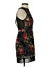Astr 100% Polyester Print Black Cocktail Dress Size XS - photo 4