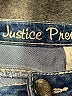 Justice Paisley Blue Jeans Size 10.5 - photo 4