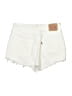 Levi's Hearts White Denim Shorts Size 27 waist - photo 2