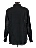 H&M Solid Black Long Sleeve Button-Down Shirt Size L - photo 2