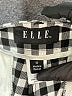 Elle Checkered-gingham Black Casual Pants Size 12 - photo 7