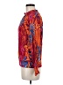 Tracy Evans Tropical Red Long Sleeve Blouse Size M - photo 5