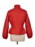 Nine West 100% Polyester Argyle Red Jacket Size L - photo 2