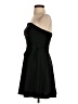 Jun & Ivy 100% Polyester Solid Black Cocktail Dress Size S - photo 5