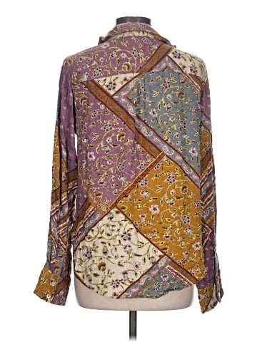 Olivaceous Long Sleeve Blouse (view 2)