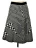 Grace Elements Houndstooth Gray Casual Skirt Size S - photo 1