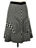 Grace Elements Houndstooth Gray Casual Skirt Size S - photo 2