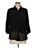 Harve Benard Black 3/4 Sleeve Blouse Size M - photo 1
