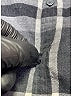 Burberry 100% Cotton Plaid Gray Long Sleeve Button-Down Shirt Size 6 - photo 4