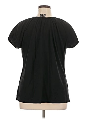 Jason Maxwell Short Sleeve Blouse (view 2)