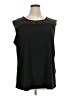 Essentials by Milano Black Sleeveless Top Size XL (estimated) - photo 1