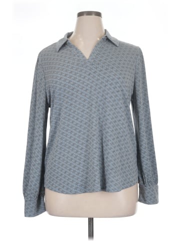 Adrianna Papell Long Sleeve Blouse (view 1)