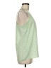 Cynthia Steffe 100% Polyester Green Sleeveless Blouse Size M - photo 4