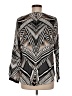 Hale Bob 100% Viscose Silver Long Sleeve Blouse Size M - photo 2