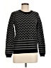 Joie Chevron-herringbone Black Pullover Sweater Size S - photo 1