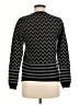 Joie Chevron-herringbone Black Pullover Sweater Size S - photo 2