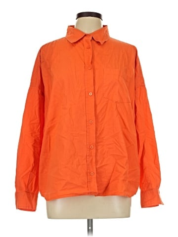 FOR DAYS Long Sleeve Button-Down Shirt (view 1)