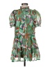 TCEC Paisley Green Cocktail Dress Size S - photo 1