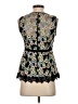 Nanette Lepore 100% Polyester Black Sleeveless Blouse Size 2 - photo 2