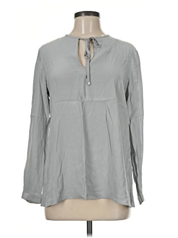 Lafayette 148 New York Long Sleeve Blouse (view 1)