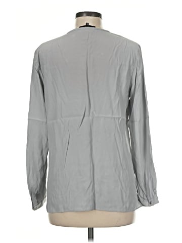 Lafayette 148 New York Long Sleeve Blouse (view 2)