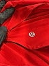 Lululemon Athletica Solid Red Athletic Shorts Size 4 - photo 3