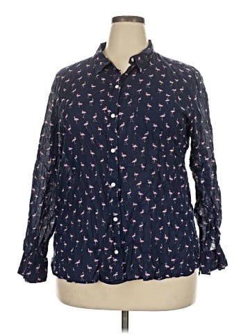 Gap Long Sleeve Button-Down Shirt (view 1)