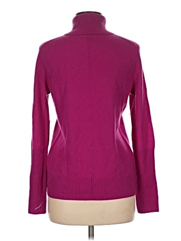 Aqua Cashmere Pullover Sweater (view 2)