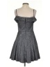 City Studio 100% Polyester Metallic Gray Cocktail Dress Size 5 - photo 2