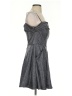 City Studio 100% Polyester Metallic Gray Cocktail Dress Size 5 - photo 4