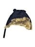 H&M 100% Polyester Black Blue Winter Hat Size 3T - photo 1