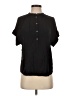 J.Crew 100% Viscose Black Short Sleeve Blouse Size XS (petite) - photo 1
