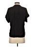 J.Crew 100% Viscose Black Short Sleeve Blouse Size XS (petite) - photo 2