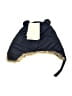 H&M 100% Polyester Black Blue Winter Hat Size 3T - photo 2