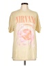 Nirvana 100% Cotton Tie-dye Tan Short Sleeve T-Shirt Size L - photo 1