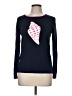 Crown & Ivy 100% Cotton Polka Dots Blue Pullover Sweater Size M - photo 1