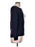 Crown & Ivy 100% Cotton Polka Dots Blue Pullover Sweater Size M - photo 4