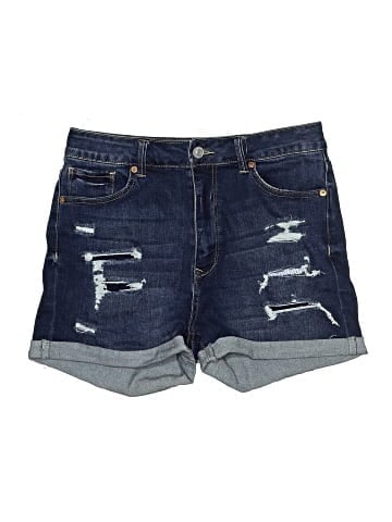 Wax Jean Denim Shorts (view 1)
