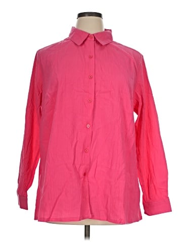 Appleseeds Long Sleeve Button-Down Shirt (view 1)