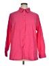 Appleseeds 100% Cotton Pink Long Sleeve Button-Down Shirt Size 1X - photo 1