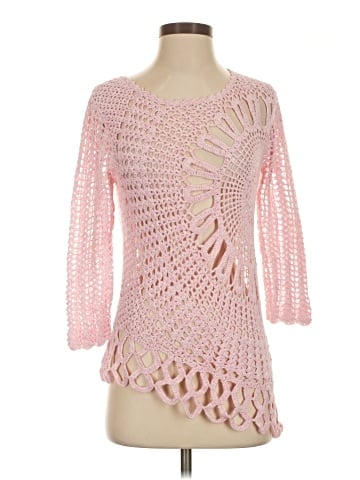 NY Collection 3/4 Sleeve Top (view 1)