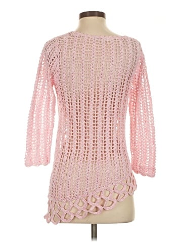 NY Collection 3/4 Sleeve Top (view 2)