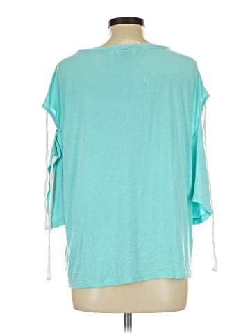 Peace Love World 3/4 Sleeve Top (view 2)